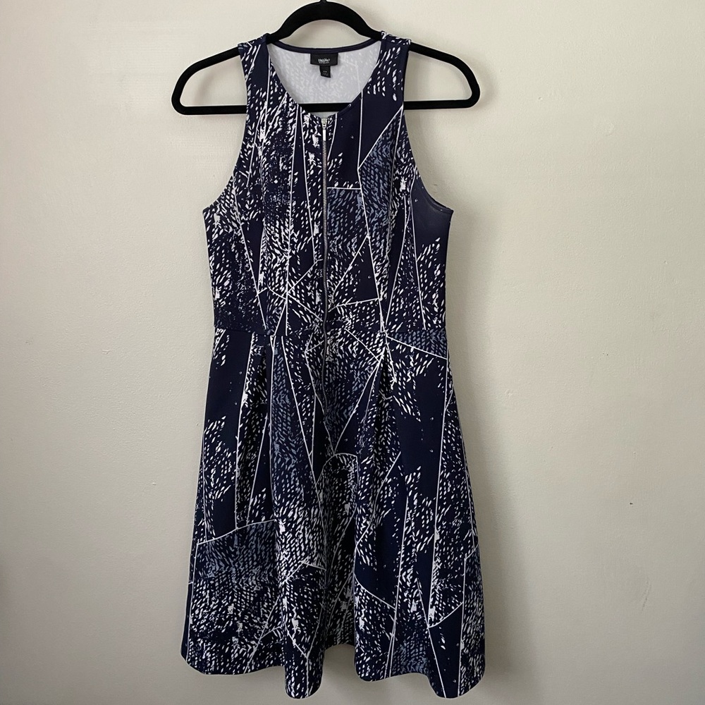 Mossimo Navy Skater Dress M